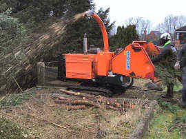 Wood Chipping Service